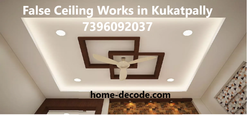 Wood Fall Ceiling Works in Shamshabad