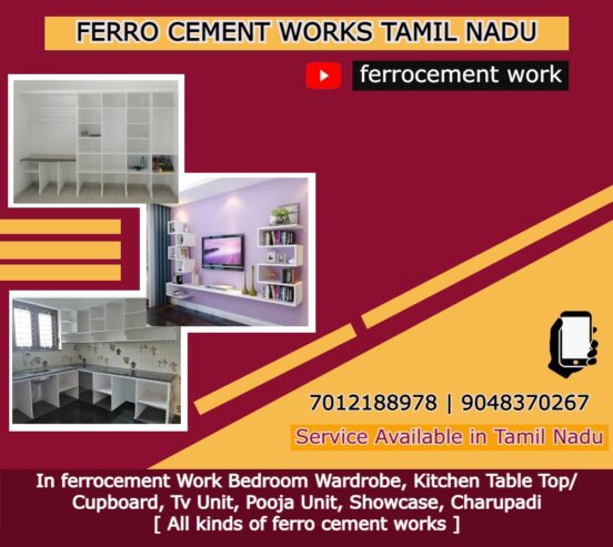Best Ferro Cement Wardrobe Works in Perur Chettipalayam Madukkarai Sulur Vadavally Karamadai Ganapathy Pollachi