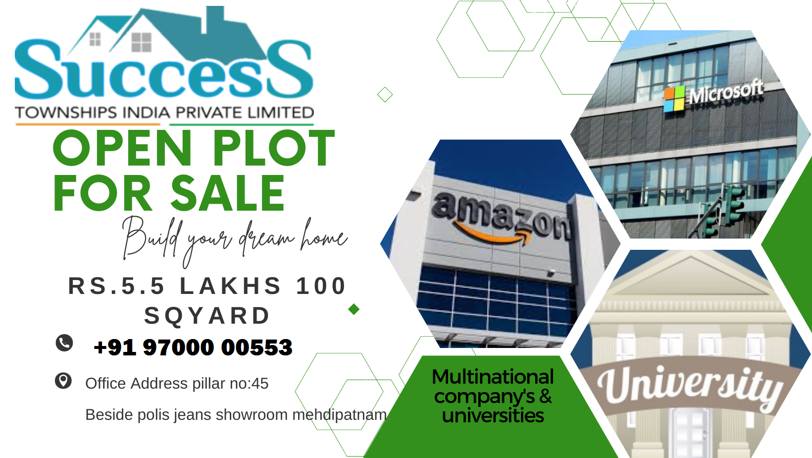 Open Plot For Sale In Hyderabad Shamshabad