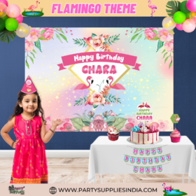 Birthday Party supplies with baby name