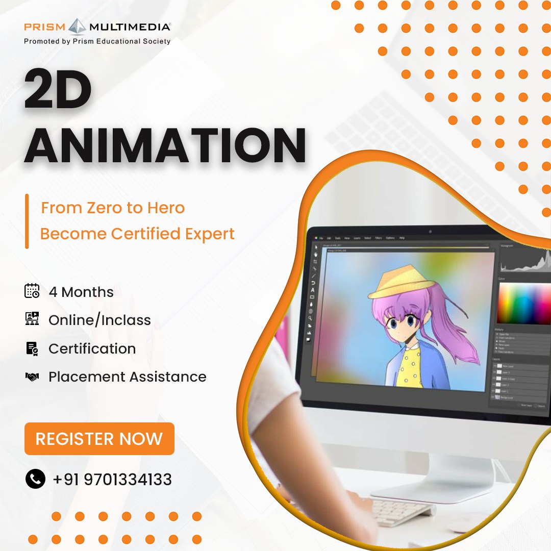 2D Animation Course Training in Hyderabad, 2D Animation Training Classes Hyderabad