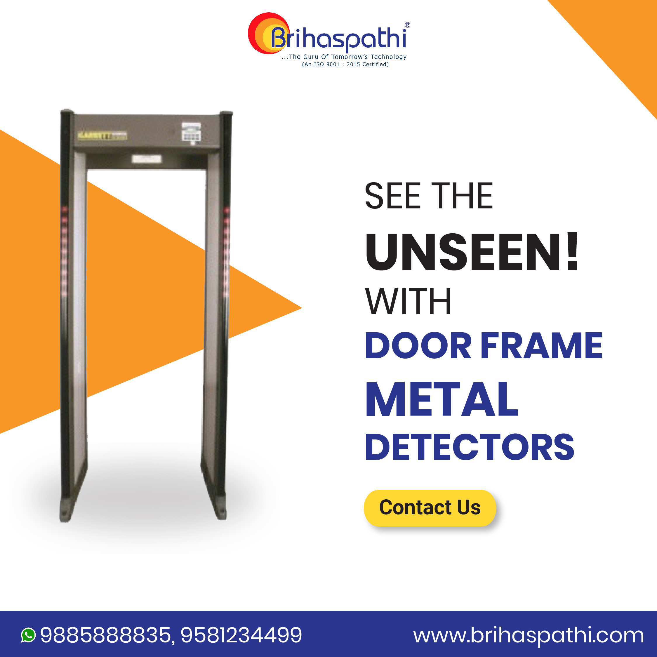the Best Metal Detector Machines in Hyderabad for advanced threat detection – Brihaspathi Technologies