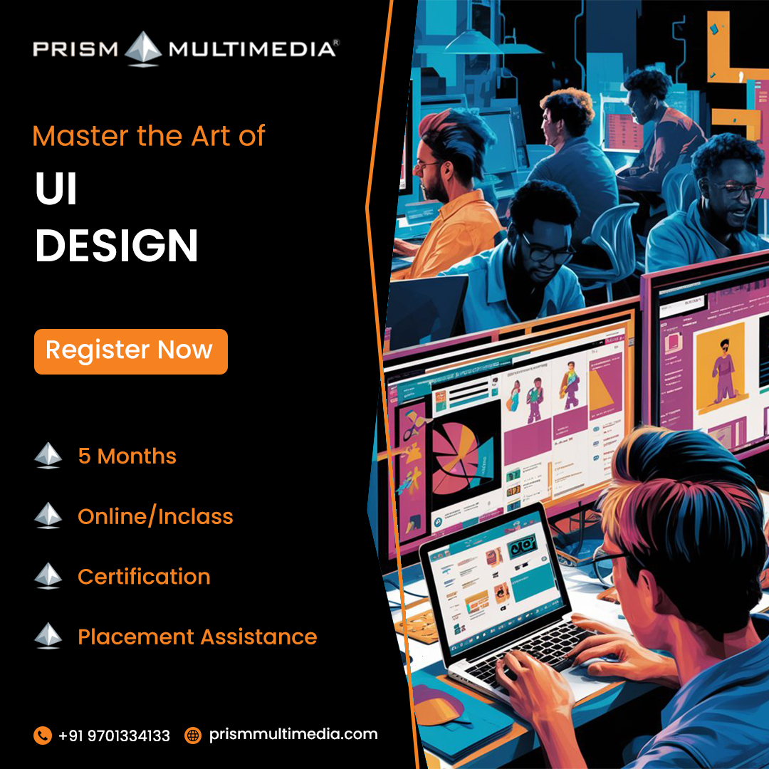 Mastering UI Design & Development in 5 Months | Online & In-Class Courses | Prism Multimedia