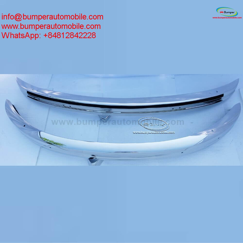Volkswagen Beetle bumper type (1968-1974) by stainless steel (VW Käfer Stoßfänger satz)