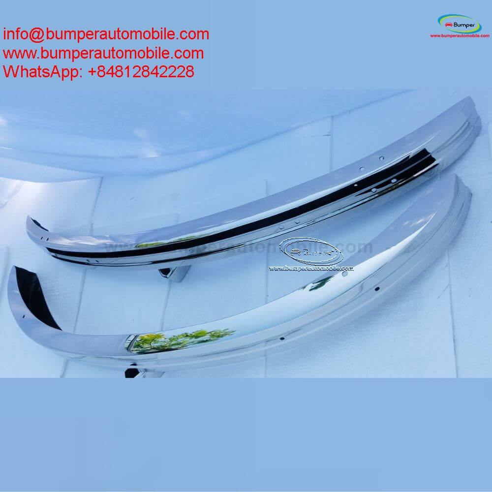Volkswagen Beetle bumper type (1968-1974) by stainless steel (VW Käfer Stoßfänger satz)