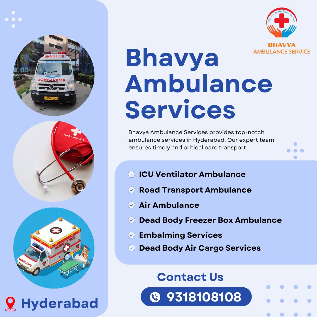 Ambulance service in Hyderabad – 9318108108