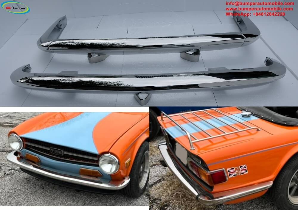 Triumph TR6 1974-1976 Late Type bumpers