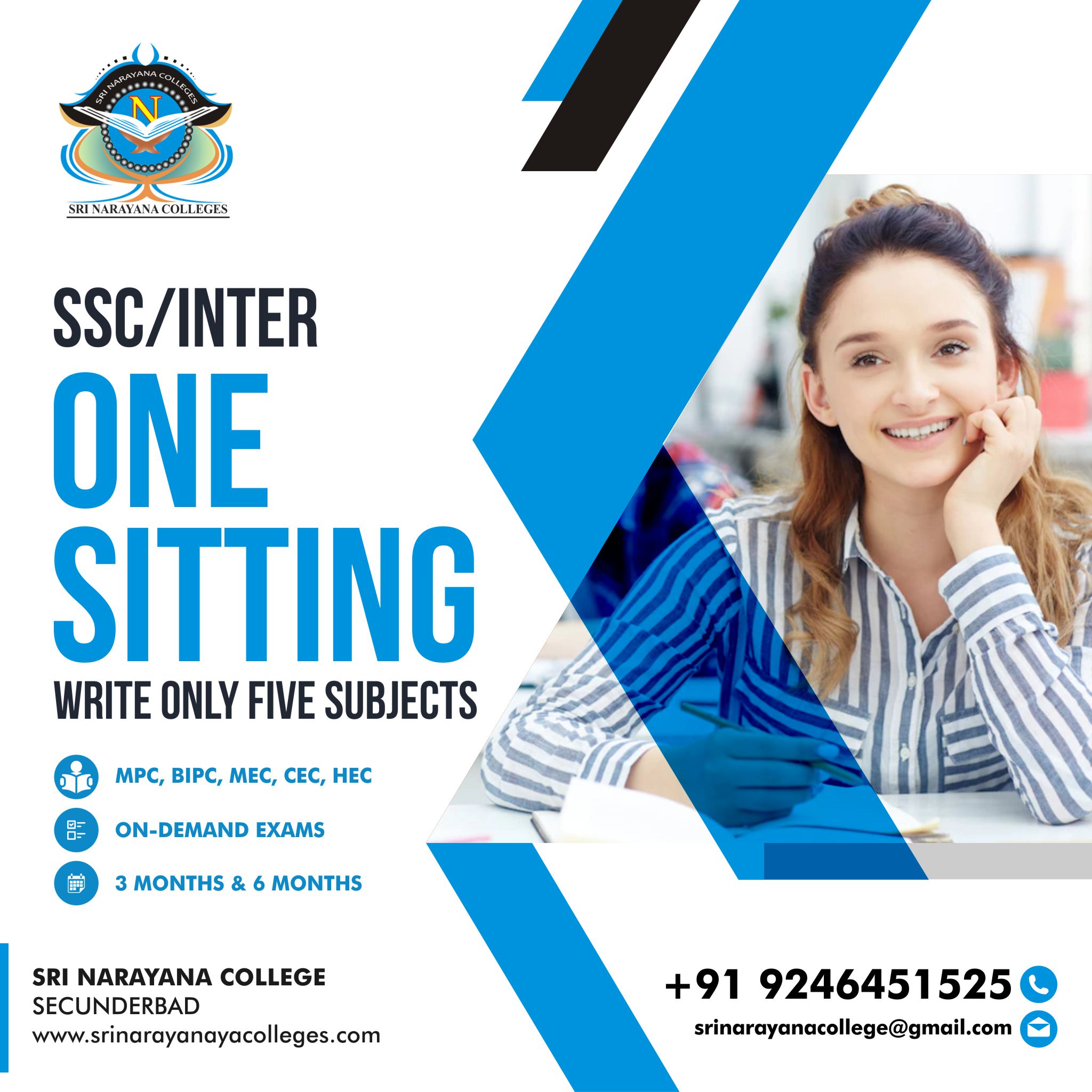 Open Inter One Sitting College