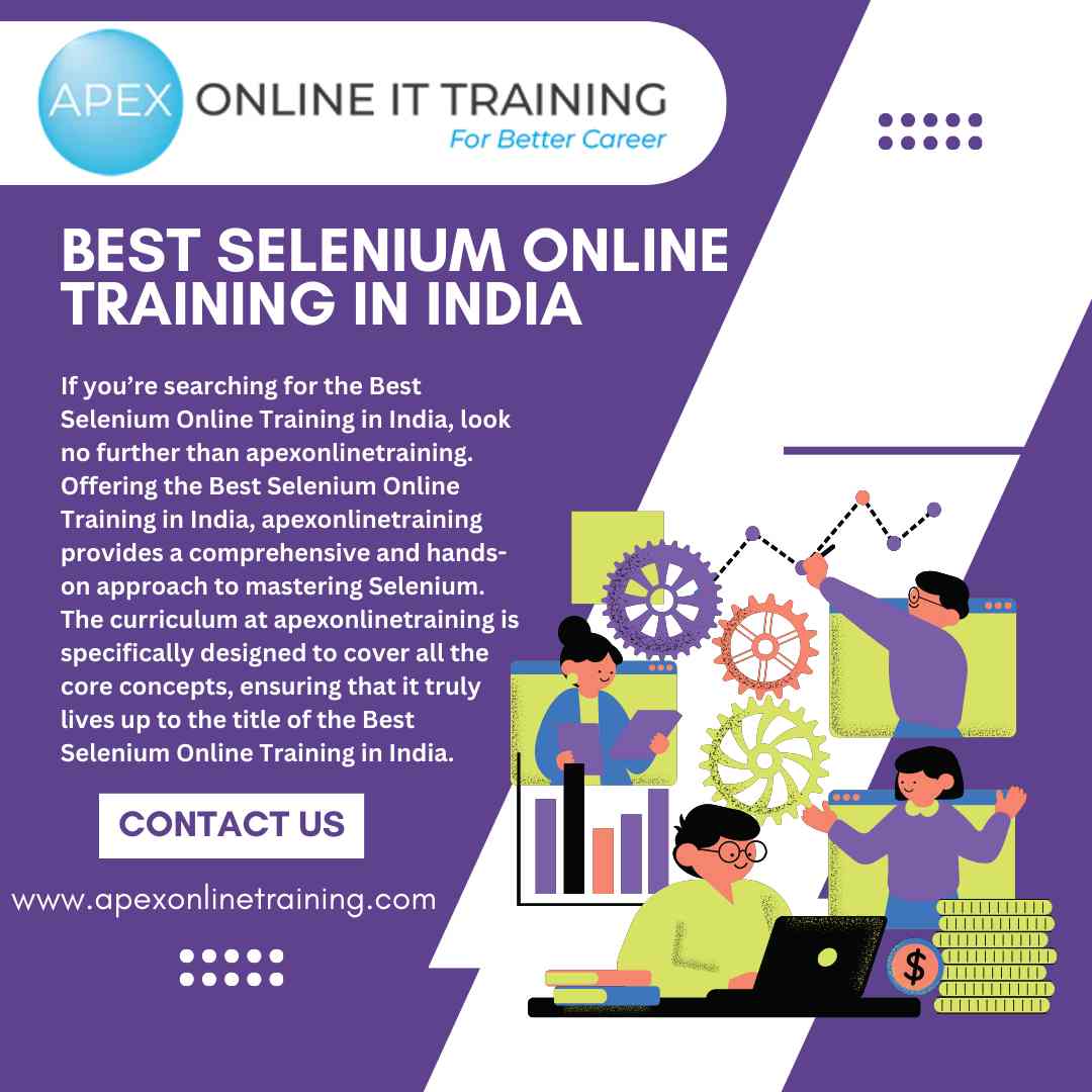 Best Selenium Online Training in India