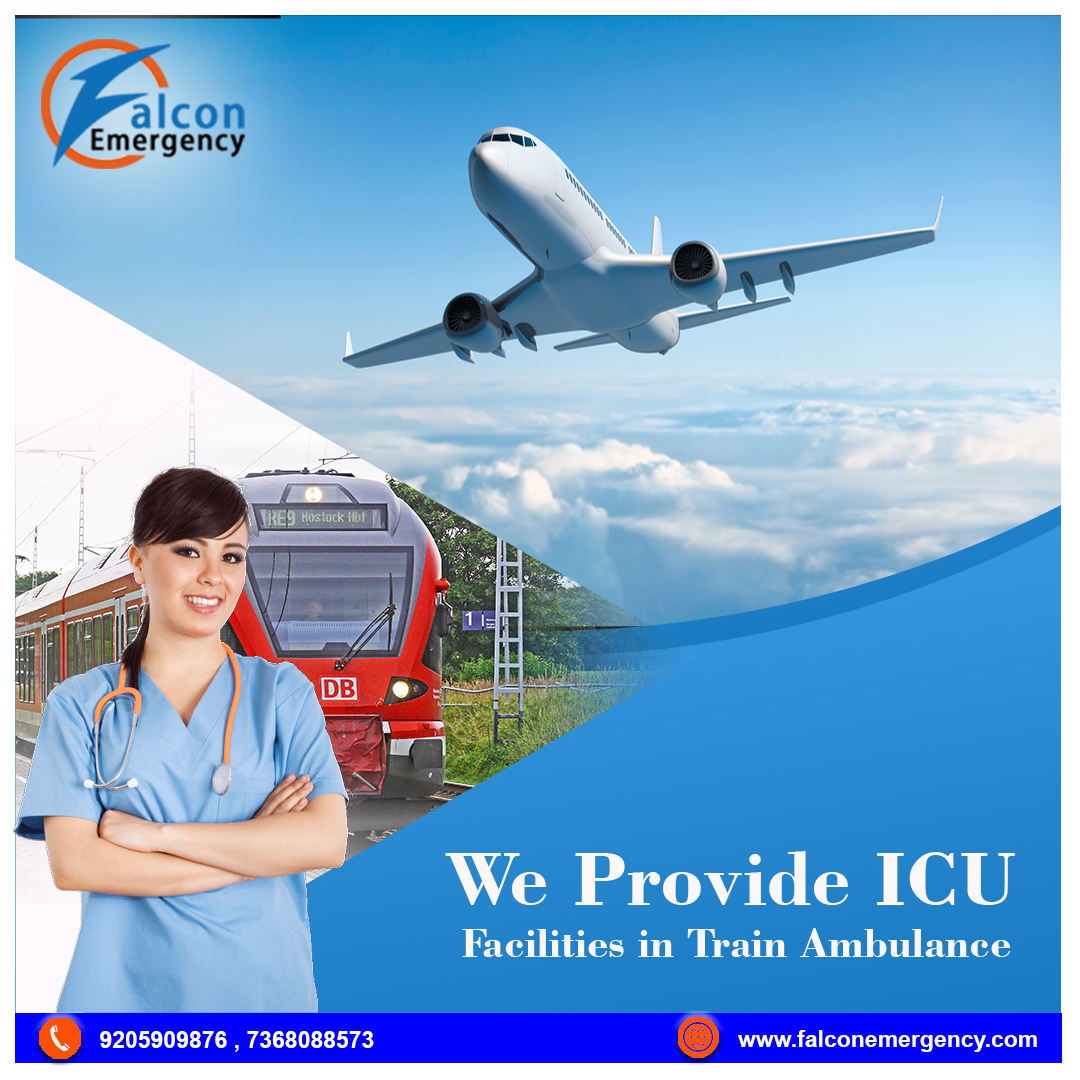 Falcon Train Ambulance in Chennai – the fastest way to get Emergency Medical Help