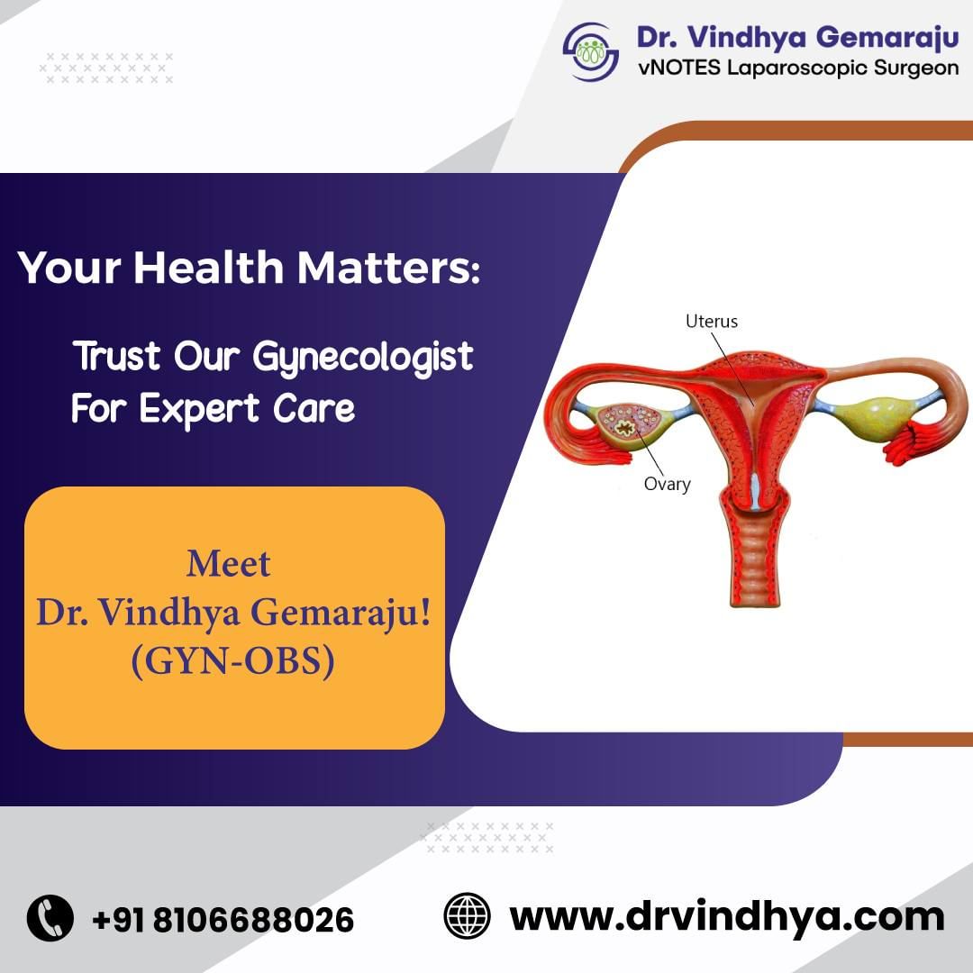 Best Gynecologist in Hyderabad, India – Dr. Vindhya Gemaraju