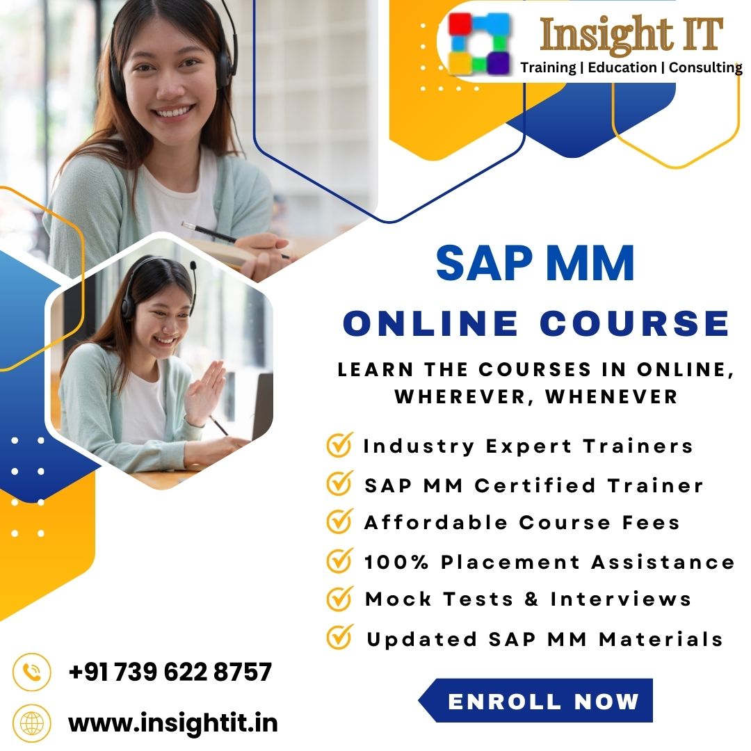 Learn SAP MM TRAINING IN HYDERABAD FROM INSIGHT IT