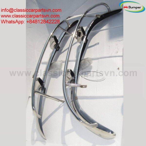 Volvo PV 544 USA type (1958-1965) bumpers by stainless steel new