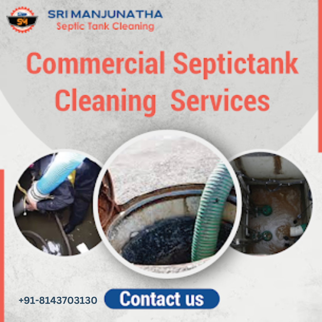 Commercial Septic Tank Cleaning Services in Hyderabad