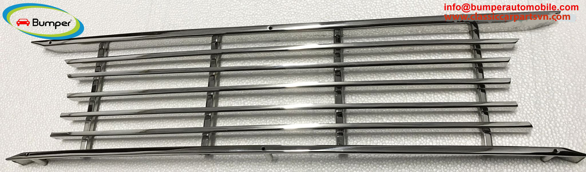Ford OSI 20M TS 2.0 and 2.3 front grille by stainless steel