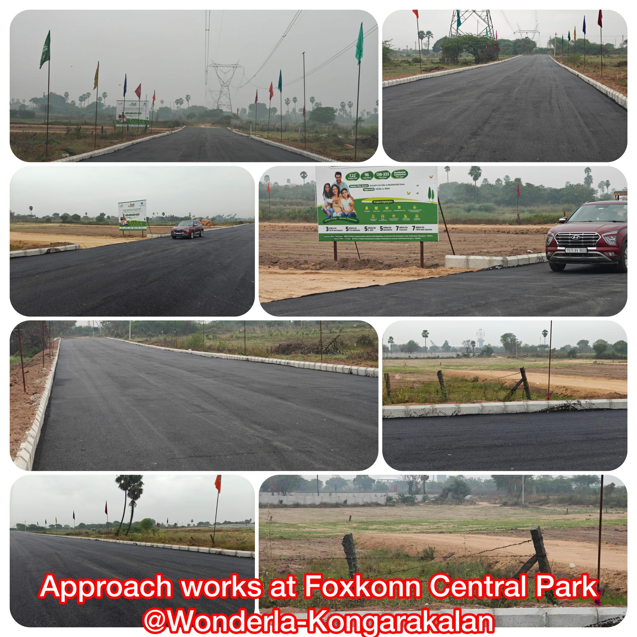 #Foxkon central Park – HMDA Approved plots for sale In Inside ORR – Kongarakalan #Adibatla(Behind Wonderla) – HYD