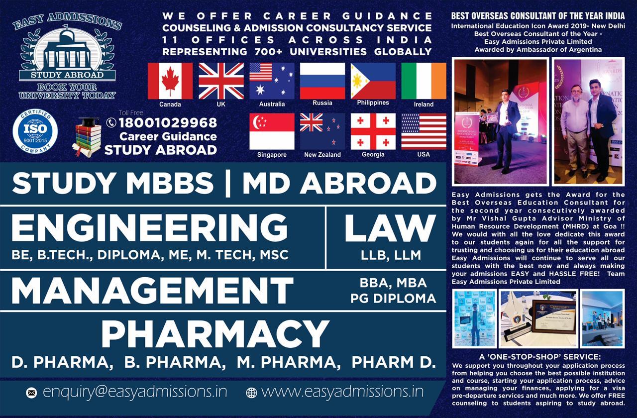 Free Consultancy for Study Abroad in Hyderabad – Professional Guidance