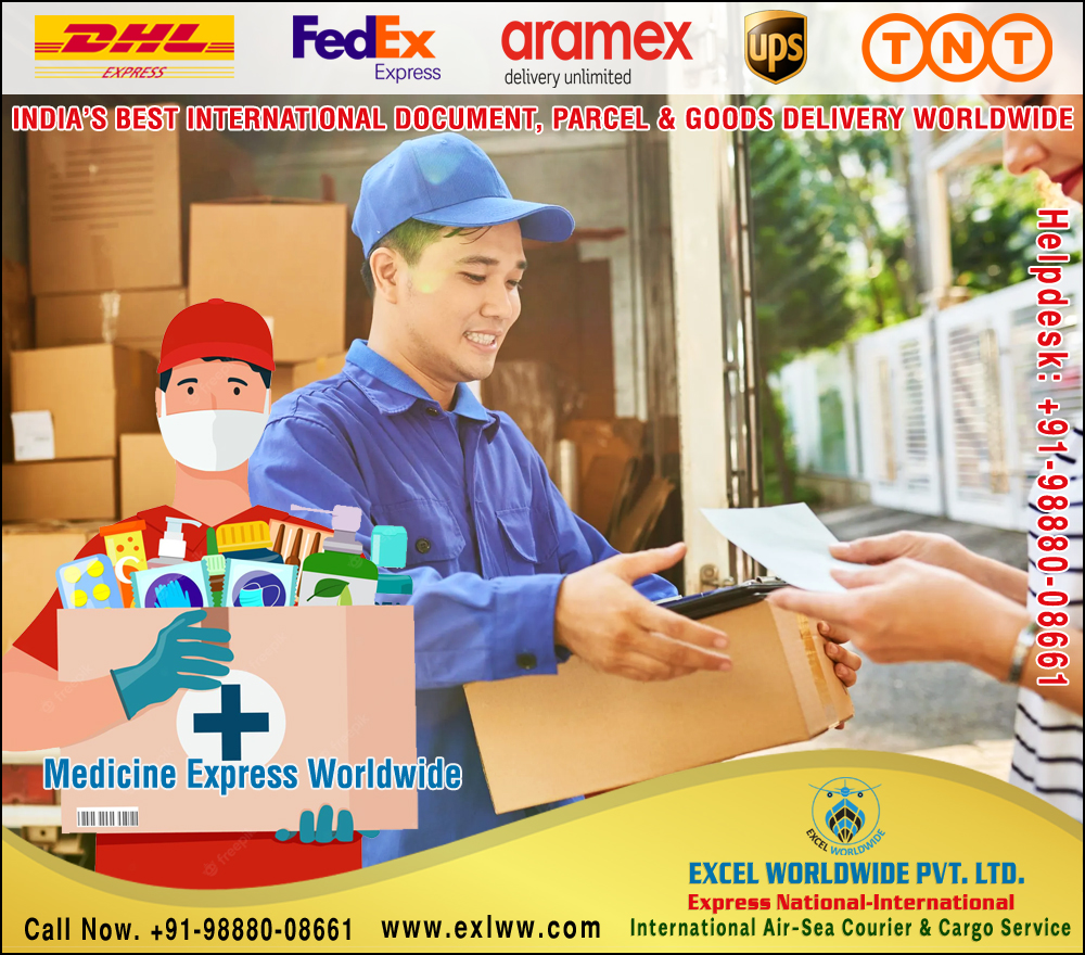 International Air Ship Courier Parcel Cargo Service Company in India Punjab