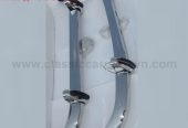 Saab 96 (1965-1975) longnose bumpers by stainless steel new
