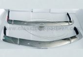 Simca 1200S coupé Bertone (1967-1971) bumpers by stainless steel new