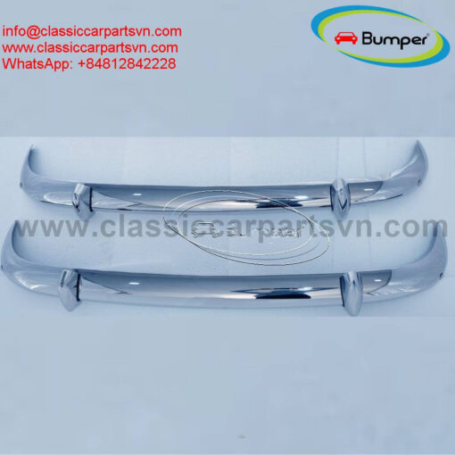 Sunbeam Alpine Series 4, Series 5 (1964-1968) and Sunbeam Tiger (1964-1967) bumpers without rubber on over riders