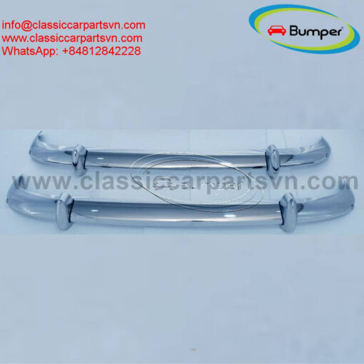Sunbeam Alpine Series 4, Series 5 (1964-1968) and Sunbeam Tiger (1964-1967) bumpers without rubber on over riders