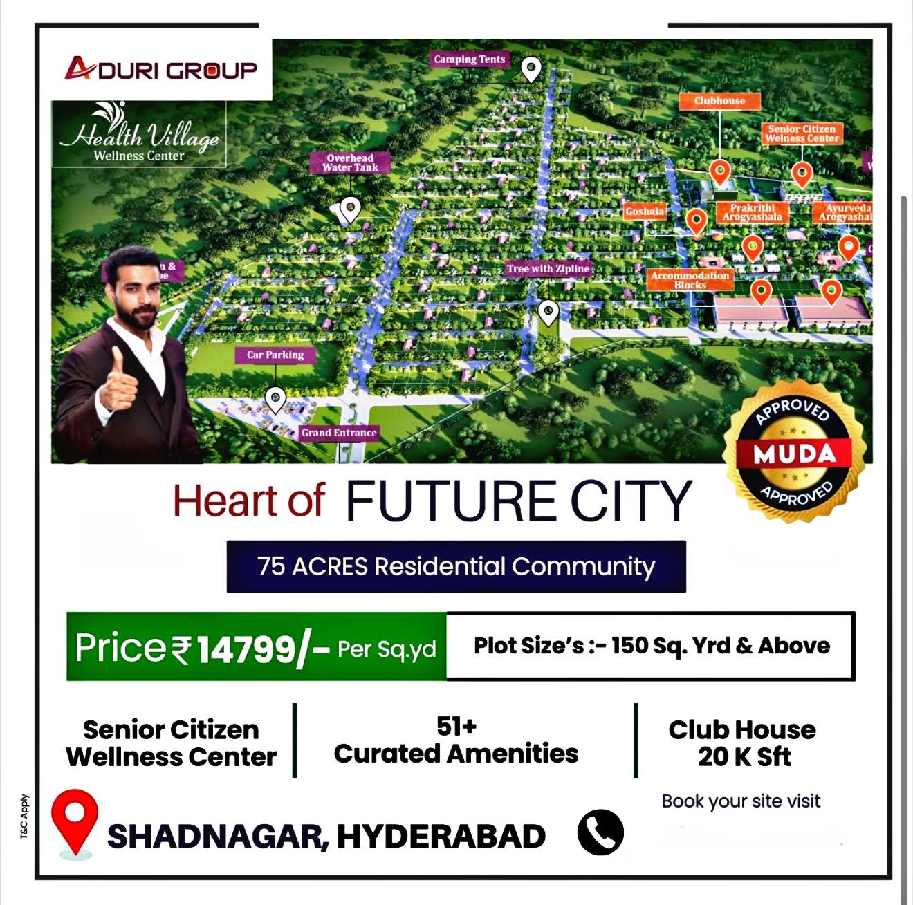 Aduri group Golden Heights @ Balanagar – Health Village