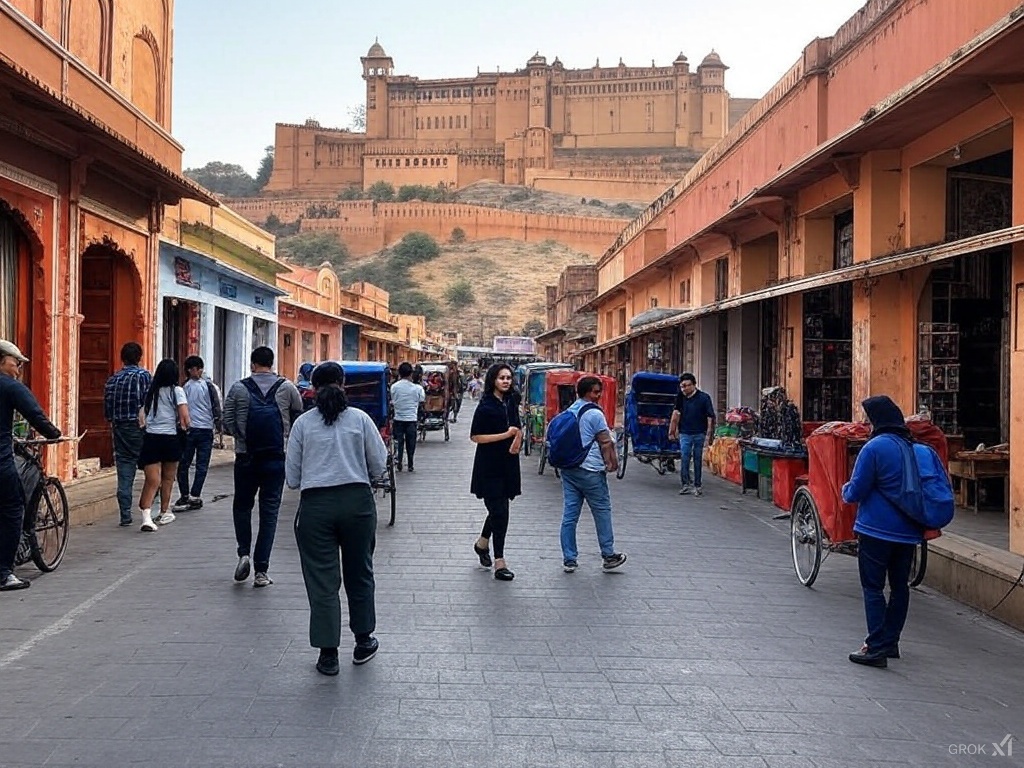Elephant Safari In Amer Fort Jaipur