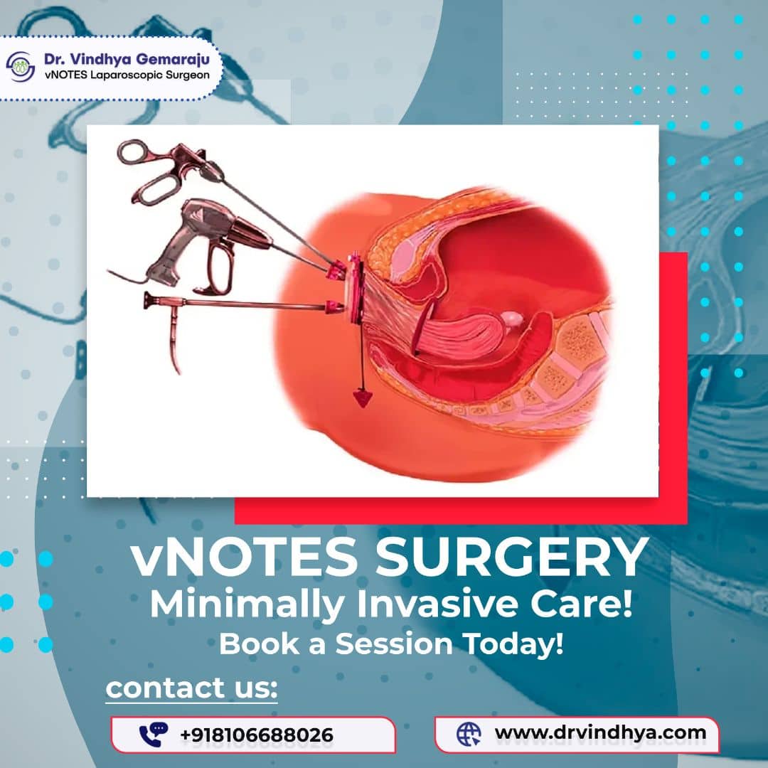 Best vNOTES Surgery Doctor in Hyderabad – Dr. Vindhya Gemaraju