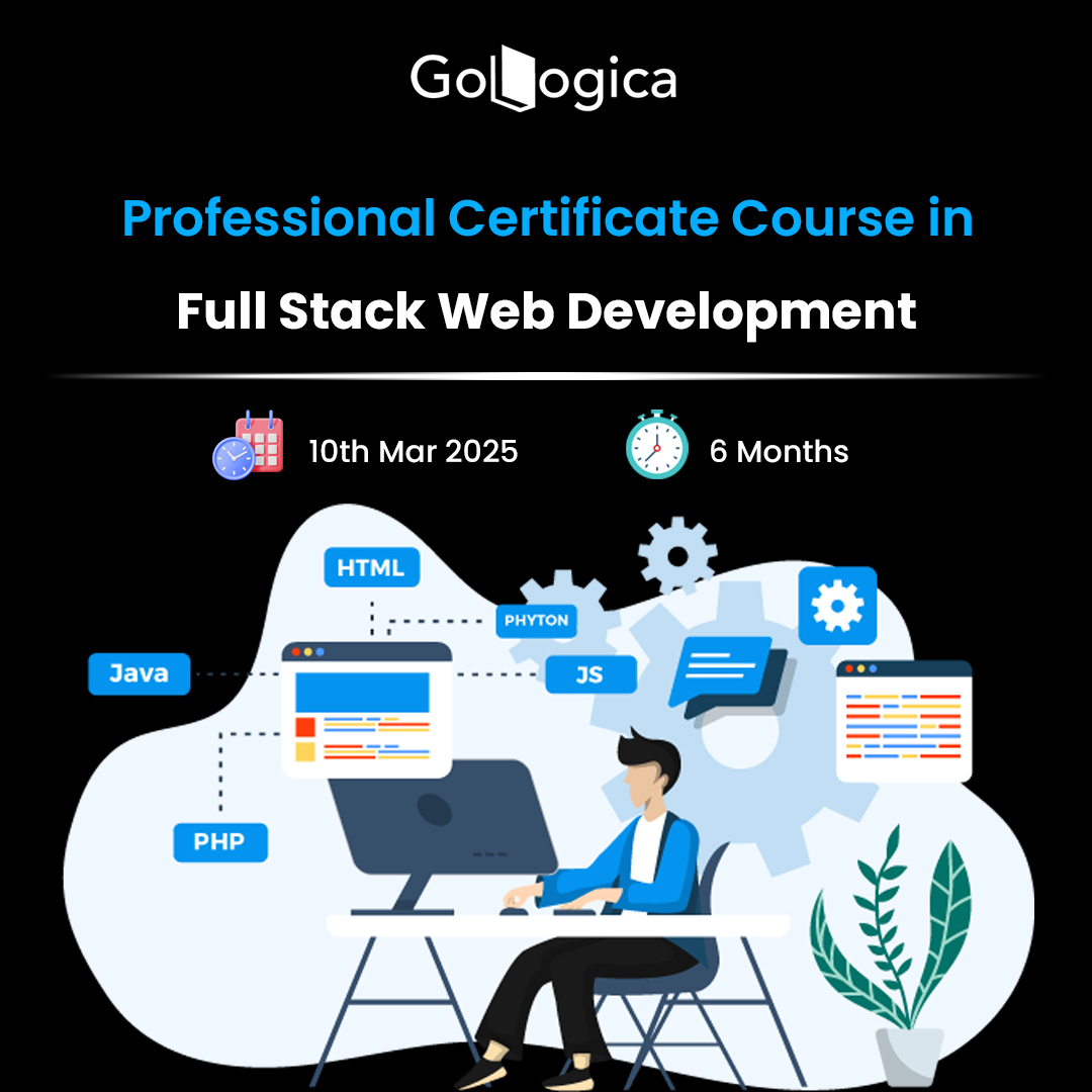 Build your career with GoLogica Full Stack Developer Certification Training