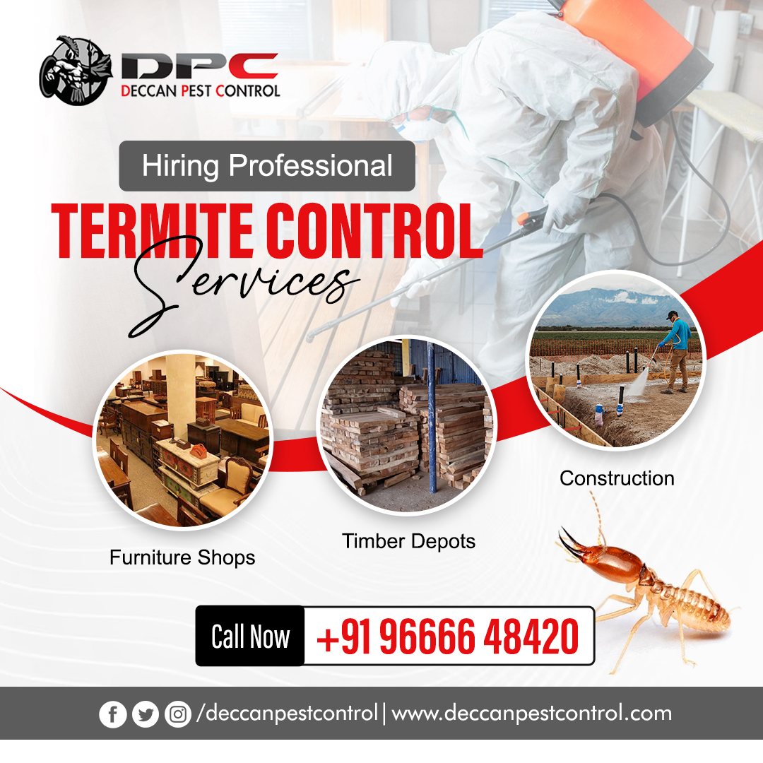 Termite Pest Control Service in Secunderabad