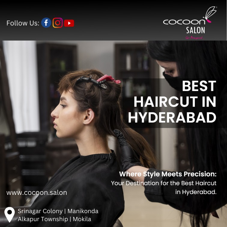 Best Hair cut salon in Hyderabad|9000184267|Cocoon Salon