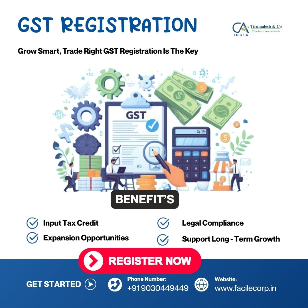 GST Registration Consultants Madhapur | Tirumalesh & Co