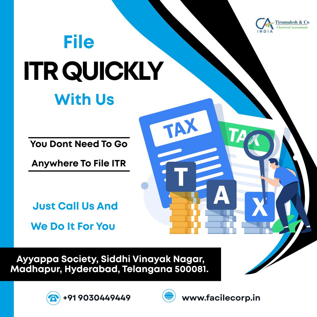 Income Tax Filing Madhapur Hyderabad