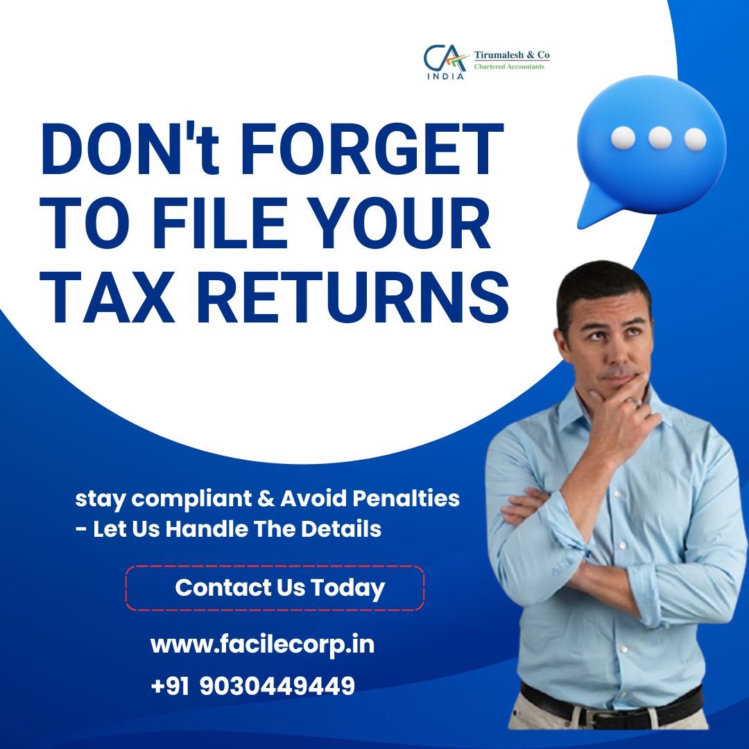 Income Tax Filing Madhapur Hyderabad | Tirumalesh