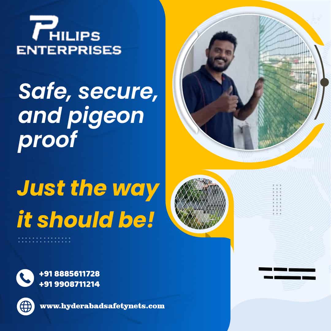 Secure Your Home with a Durable Pigeon Net for Balcony from Philips Enterprises