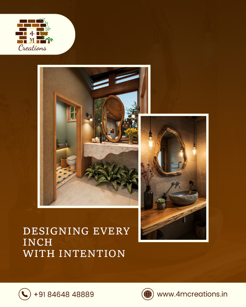 Elegant Bathroom Interiors with Nature-Inspired Design Elements