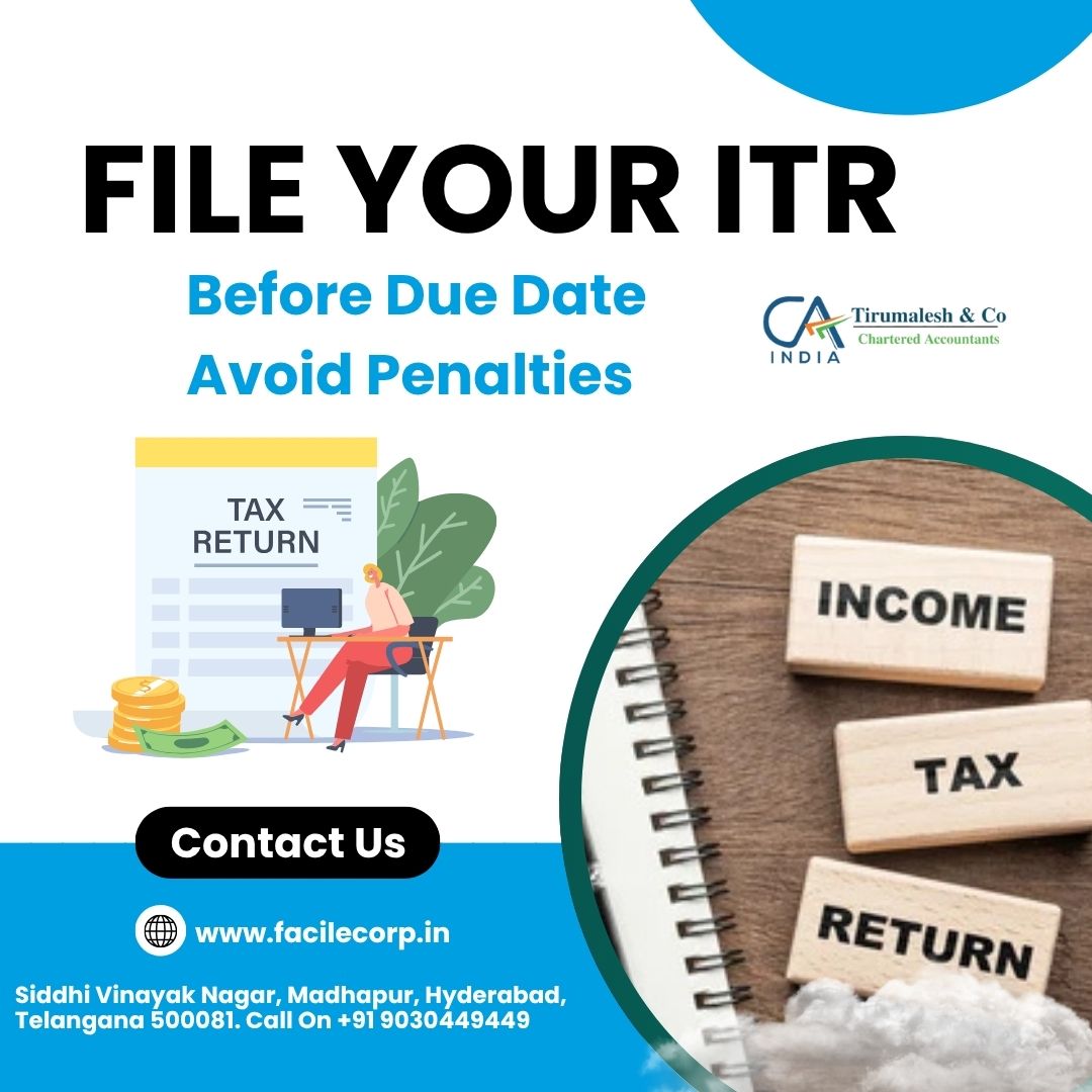 Income Tax Filing Madhapur Hyderabad