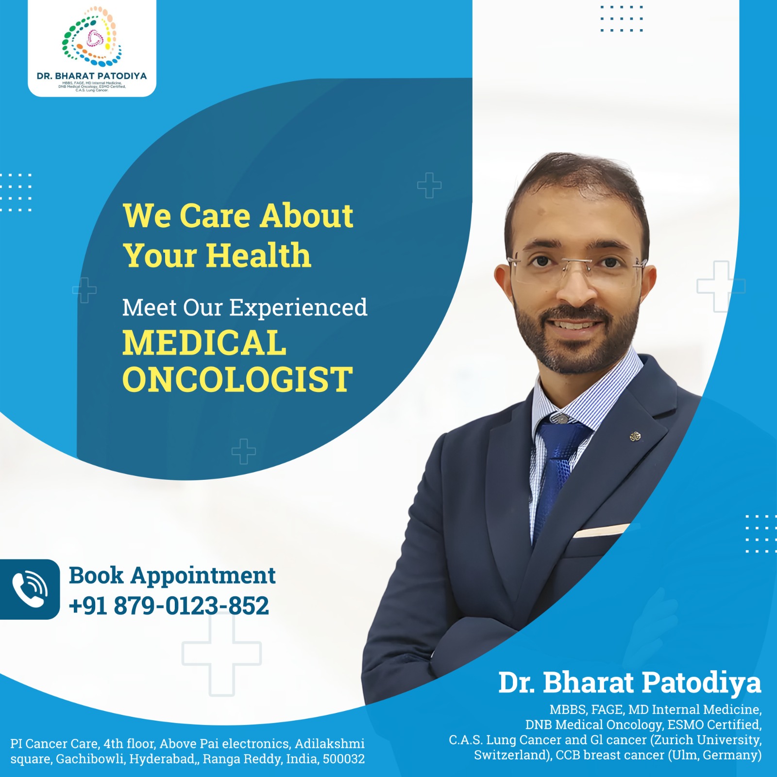 Best Oncologist in Hyderabad | Cancer Specialist in Hyderabad – Dr. Bharat Patodiya