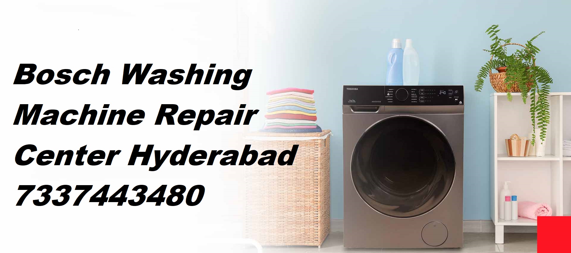 Bosch Washing Machine Service Center Near Nagole Hyderabad.