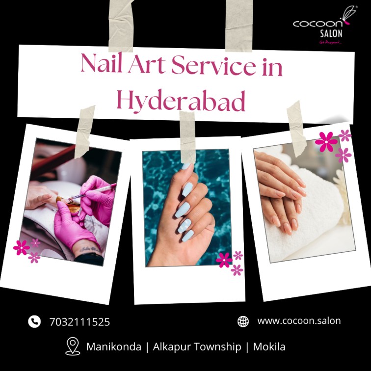 Nail Art Service in Hyderabad | Cocoon Salon