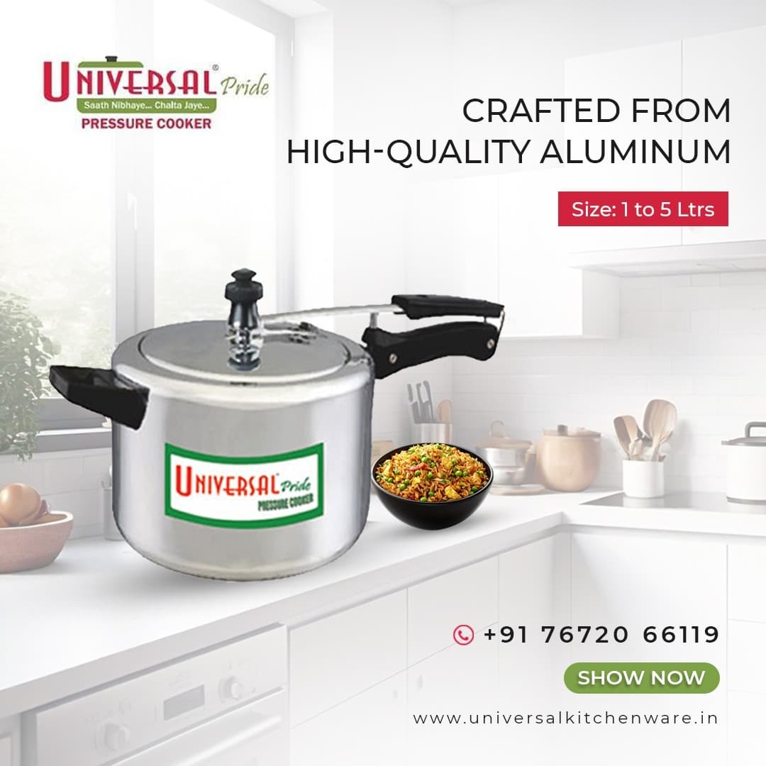 Aluminium Pressure Cooker Manufacturers in India