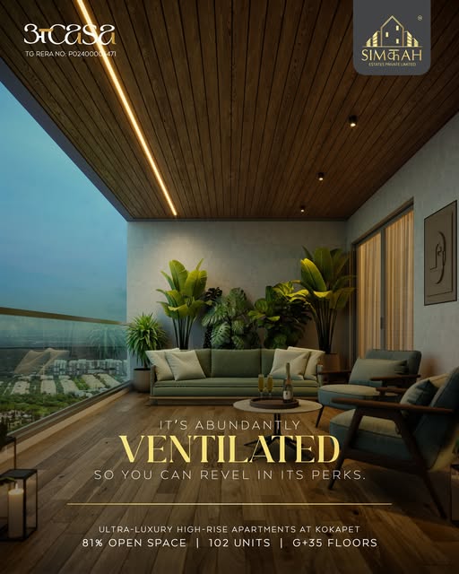 ultra luxury 3.5bhk apartments in kokapet