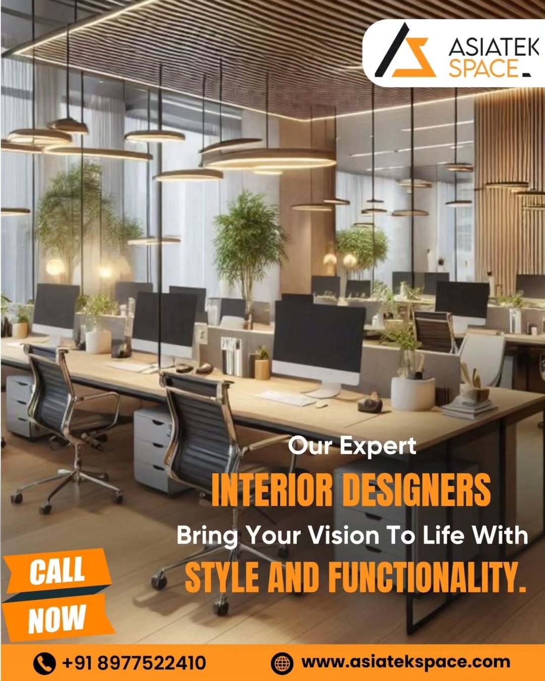 Asiatek Space: residential and commercial Interior Designing Services in Hyderabad