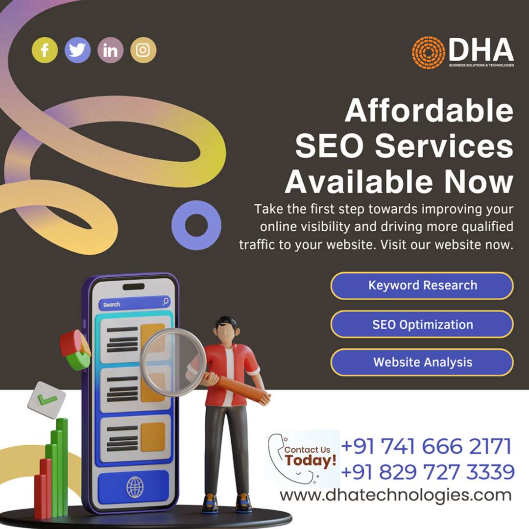 Top Digital Marketing Services in Hyderabad | DHA Technologies