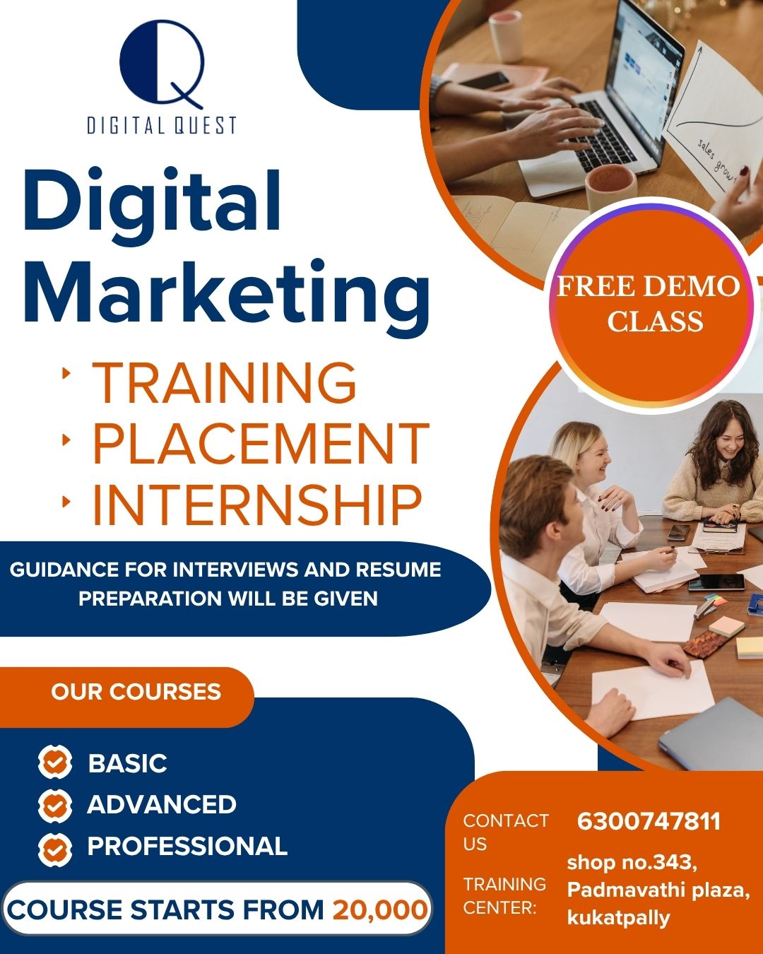 Digital marketing training in hyderabad | Digital Quest – Digital Marketing Trainings KPHB