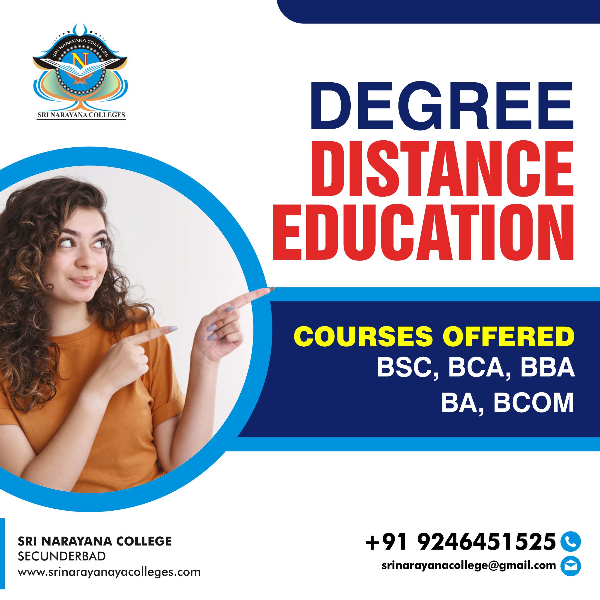 Degree Distance Colleges in Hyderabad