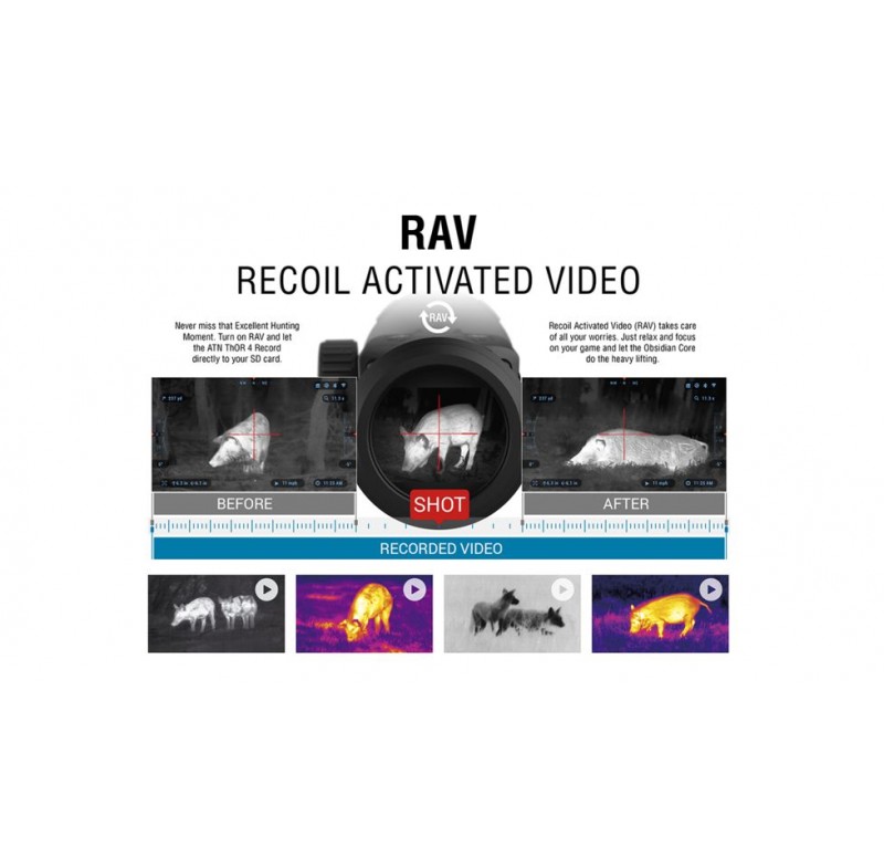 ATN ThOR 4, 640×480 Sensor, 4-40x Thermal Smart HD Rifle Scope