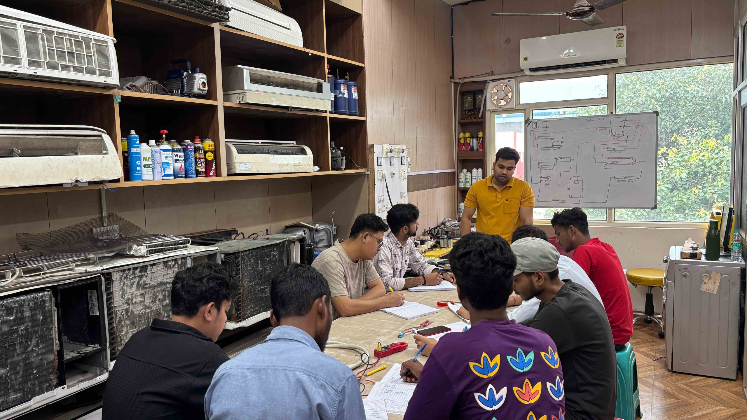 AC Mechanical Repairing Course in Delhi | Call Now 8800485390