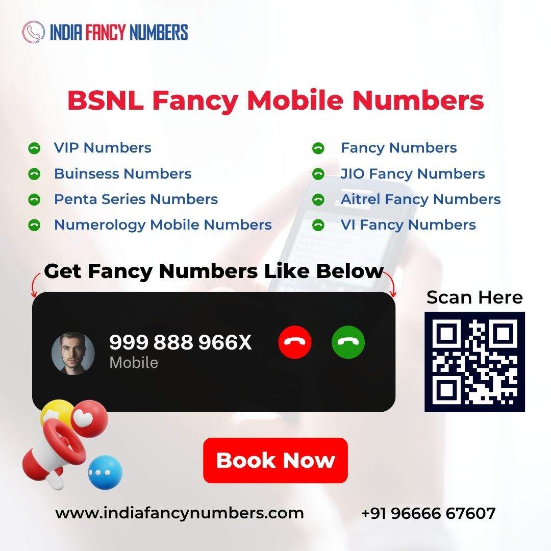 BSNL Fancy Mobile Numbers in Hyderabad – India Fancy Numbers, Miyapur
